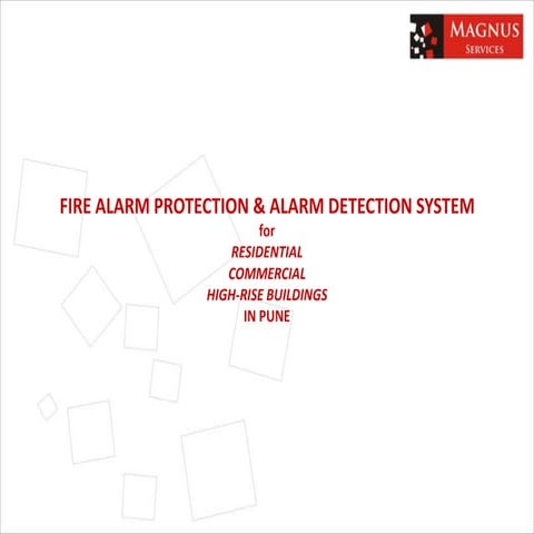 Fire alarm protection & alarm detection system