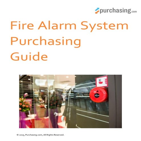 Fire Alarm System Purchasing Guide - Purchasing.com