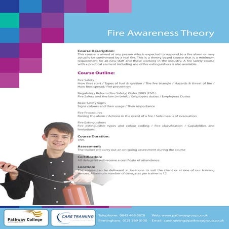 Fire Awareness Theory Training Course/Basic Fire Awareness/Fire Awareness Saf...