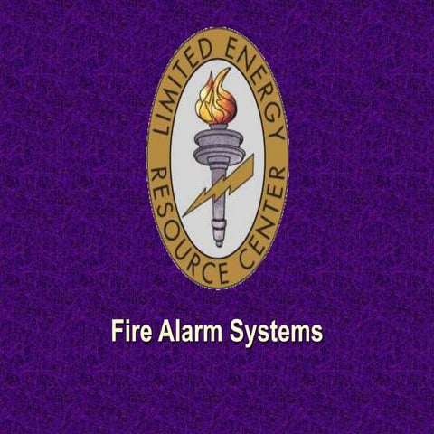 Fire alarm basics 1-6