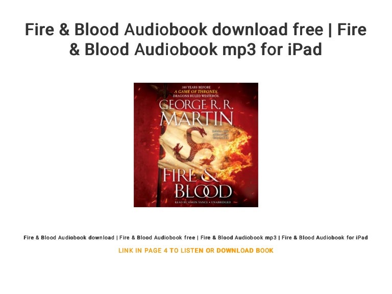 Fire Blood Audiobook Download Free Fire Blood Audiobook Mp3 For
