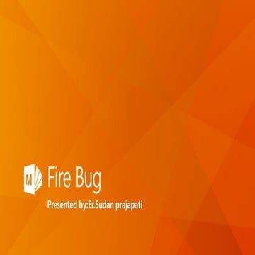 Fire bugfirebug and ways to install it..