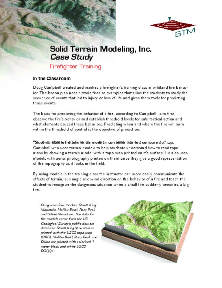 Cramer fire case study picture