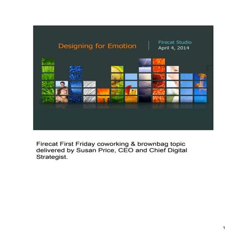 Designing for Emotion - Coworking Discussion