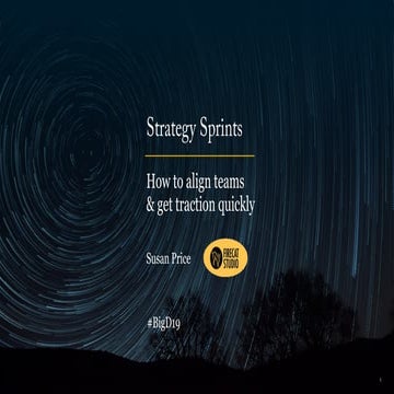 Strategy Sprints: Align Teams & Get Traction Quickly