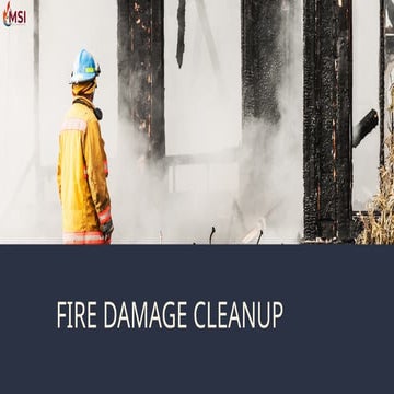 Salvage & Overhaul Presentation | PPT