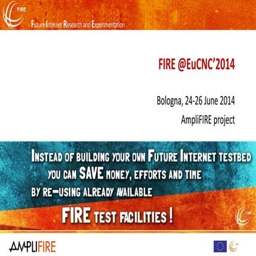 FIRE slideshow @EuCNC'2014