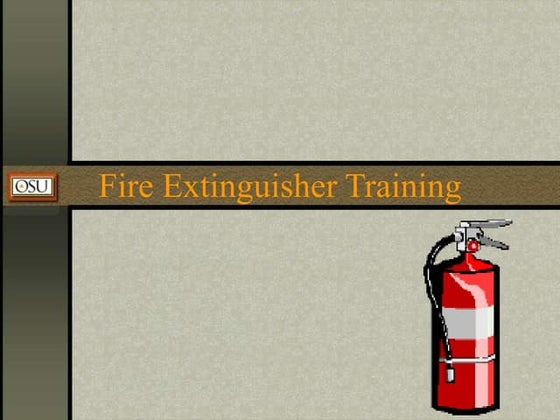 Fire Safety Training Presentation | PPTX | Chemistry | Science