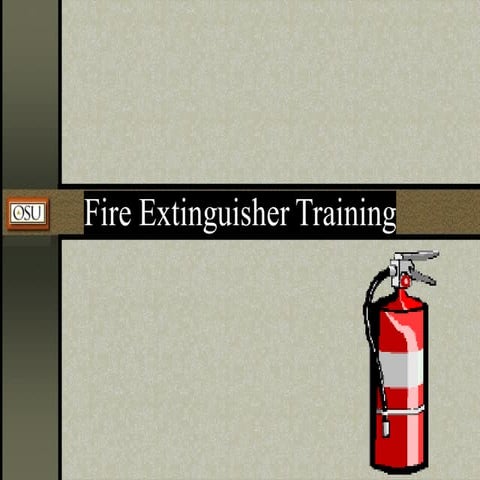 Fire Extinguisher Training powerpoint .ppt