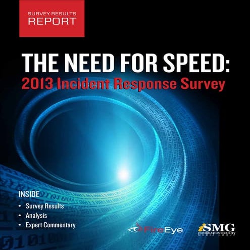 2013 Incident Response Survey