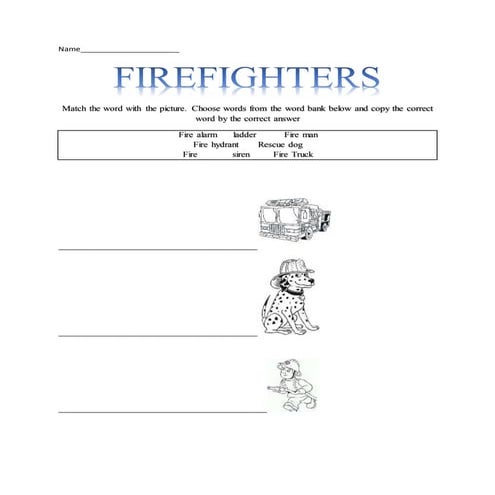 Fire fighters document with link | DOCX