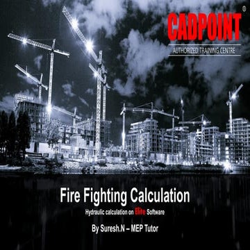 FIre Fighting Elite Fire hydraulic Calculation As per NFPA Standard