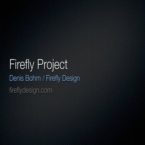 Firefly Project Introduction | PDF
