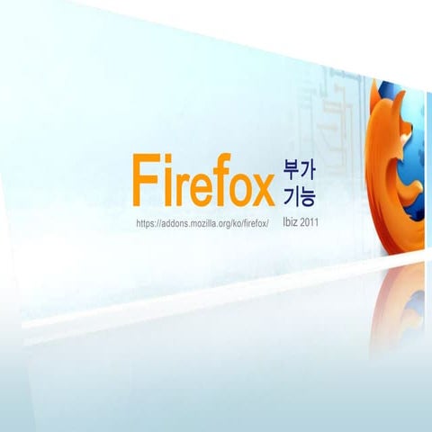 Firefox 부가기능