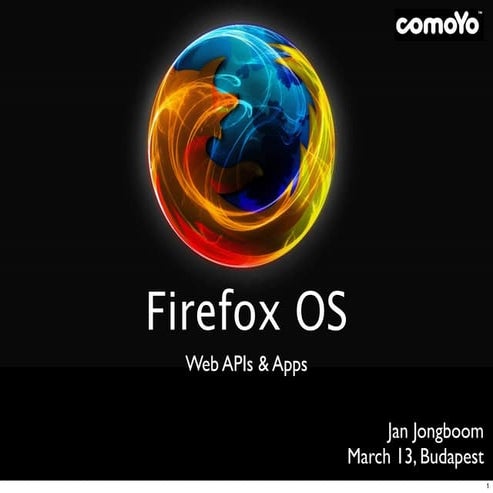 Firefox OS Apps and Web APIs