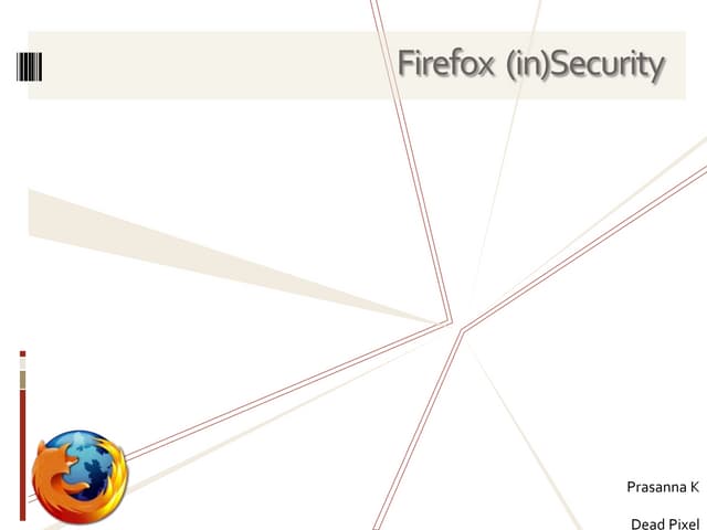 Firefox security (prasanna) 