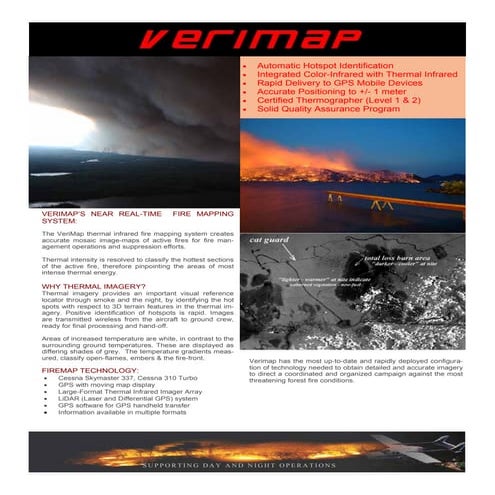 Fire mapping brochure