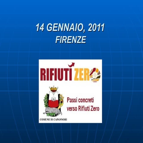 RIFIUTIAMOCI _14 gennaio 2011