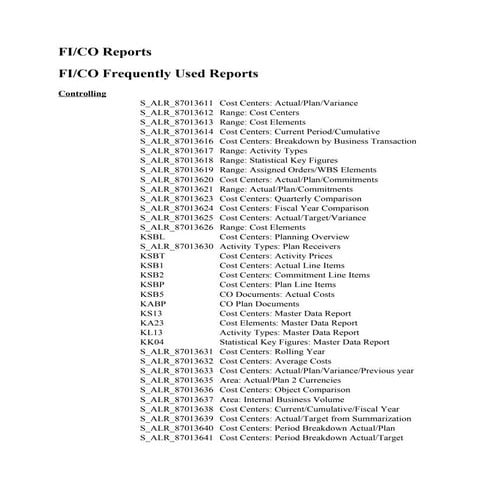 Fi reports