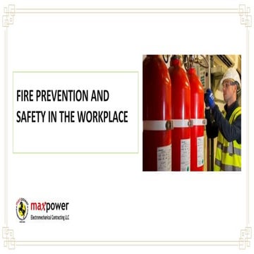 FIRE PREVENTION AND SAFETY IN THE WORKPLACE.pptx