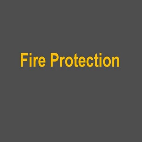 Fire Protection System | Gaurav Singh Rajput