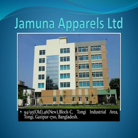 Fire Safety Activities of Jamuna Apparels Ltd.