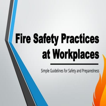 Fire Safety Practices at Workplaces.pptx
