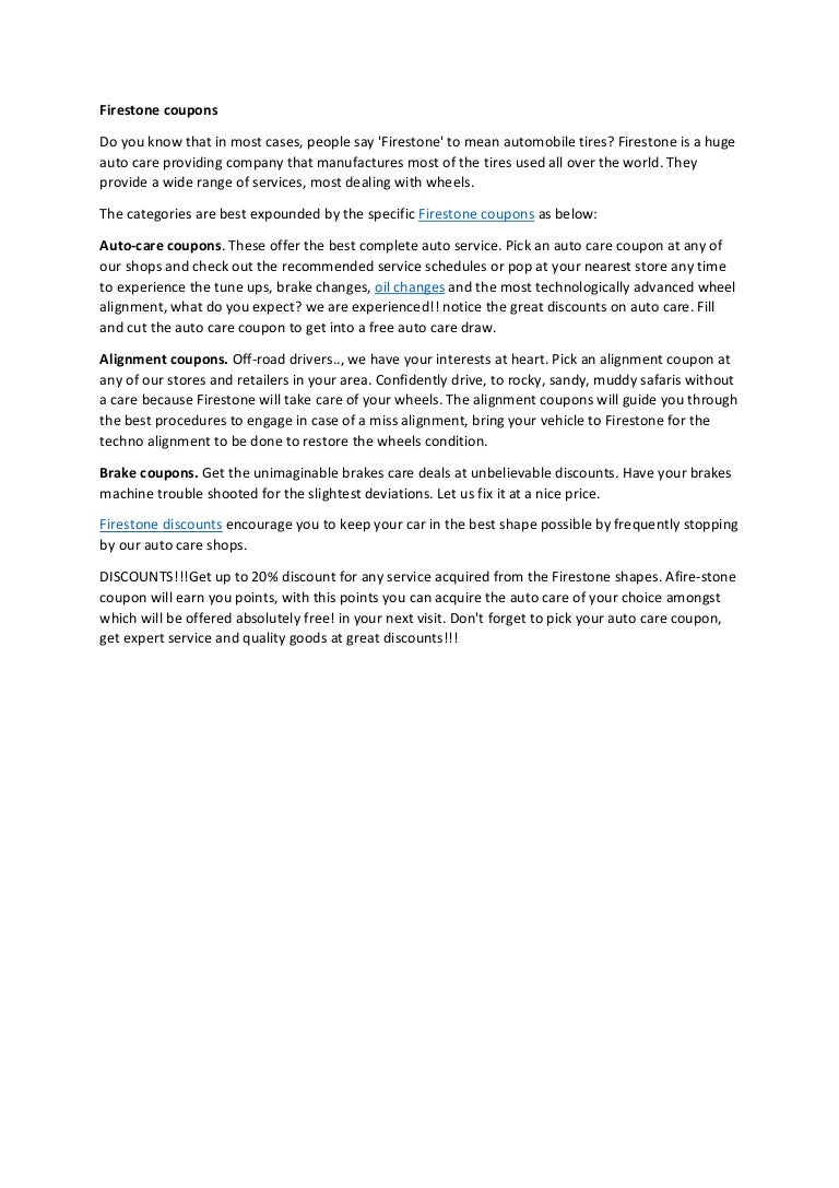 firestone wheel balance coupon