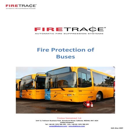 Firetrace Presentation | PPSX