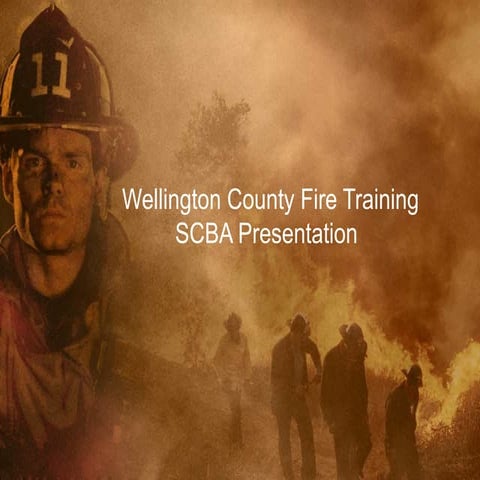 Fire Training of Self contained breathing