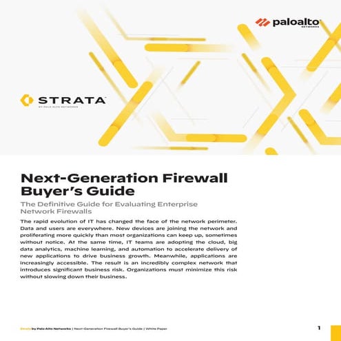 Firewall buyers-guide