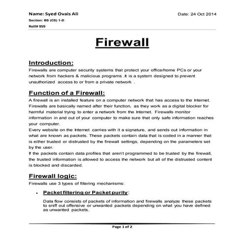 Firewall