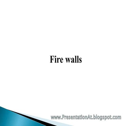 Firewalls