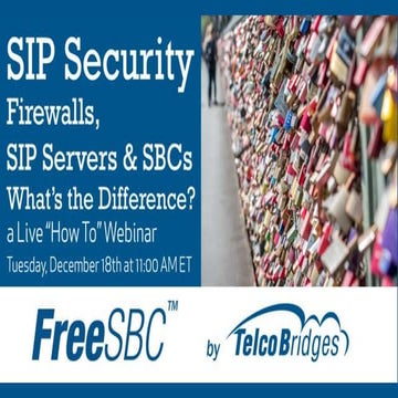 Firewalls, SIP Servers and SBC - What's the Differences?