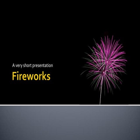 Fireworks | PPT