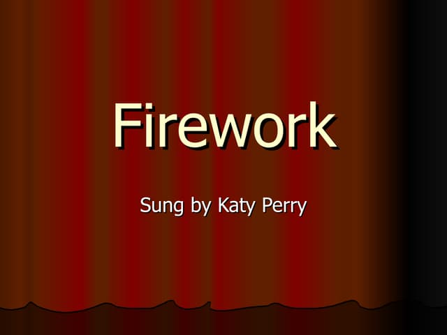 Firework voc