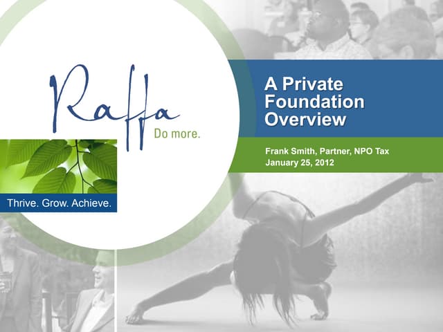 2012-01-25 Private Foundation