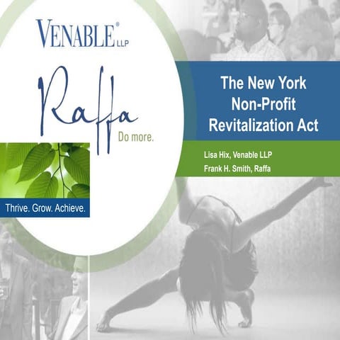 2013-10-31 The New York Non-Profit Revitalization Act