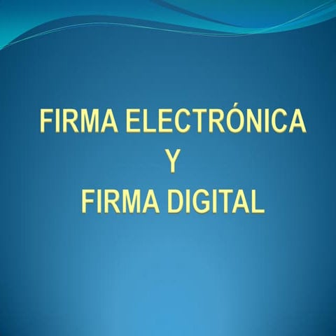 Firma digital en Venezuela