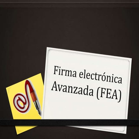 Firma electrónica