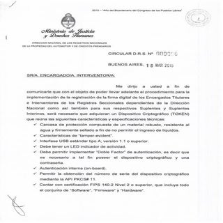 Firmas digitales de encargados