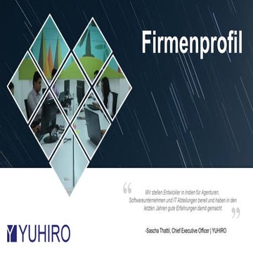 Firmenprofil YUHIRO