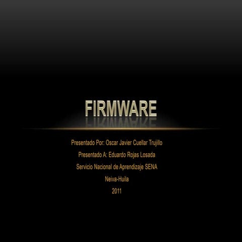 Firmware