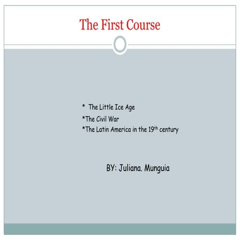 First | PPT