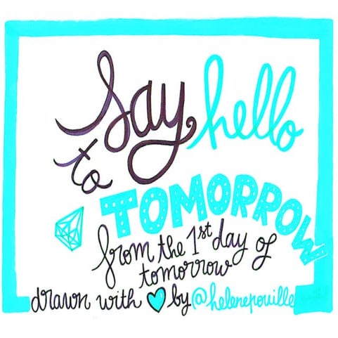 Say hello to tomorrow ! | PDF