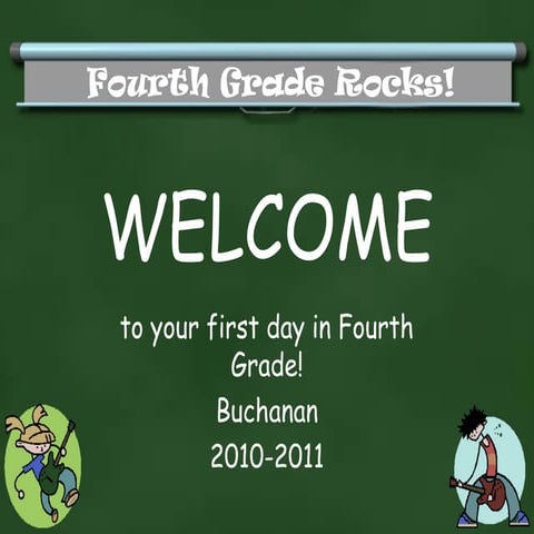 First Days of School 