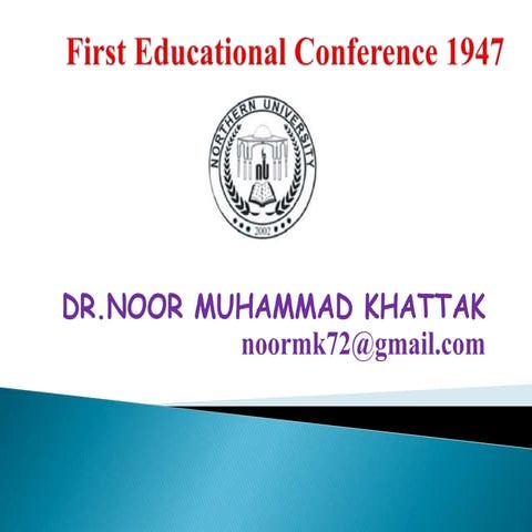 first-educational-conference-1947.pptx