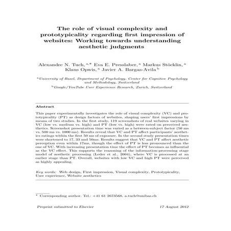 BBC First Impressions Count For Web | PDF
