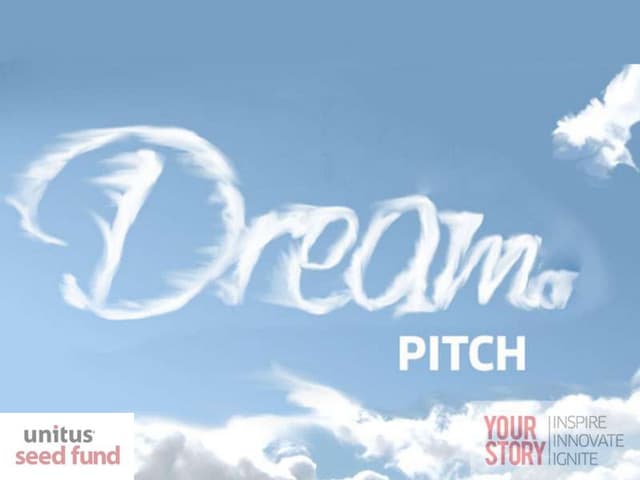 The dream pitch an investor would like to see