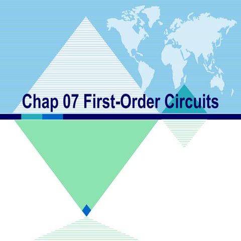 First order circuits